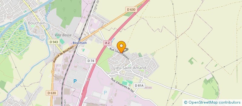 localisation de l'entreprise MADAME SAMIRA BOUCHRITA  LIEU-SAINT-AMAND