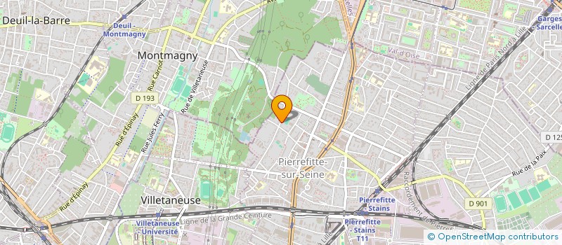 localisation de l'entreprise MADAME SAMIRA BOUGHRARA à PIERREFITTE-SUR-SEINE