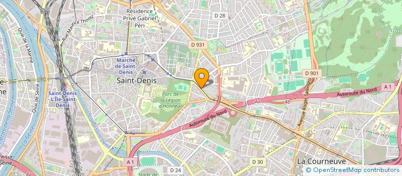 localisation de l'entreprise MADAME SAMIRA BOUHENNA à SAINT-DENIS