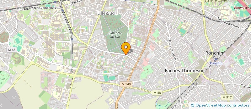 localisation de l'entreprise MADAME SAMIRA BOUHOUTE à LILLE