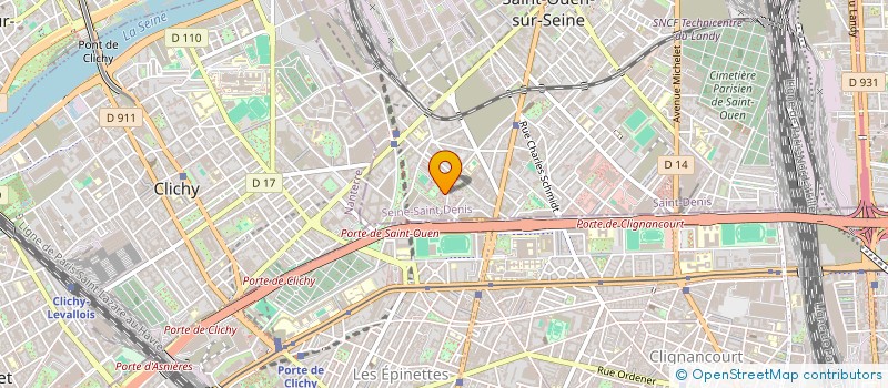 localisation de l'entreprise MADAME SAMIRA BOUKOLLA à SAINT-OUEN-SUR-SEINE