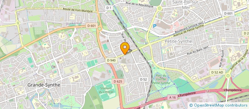 localisation de l'entreprise MADAME SAMIRA BOUSABA à DUNKERQUE