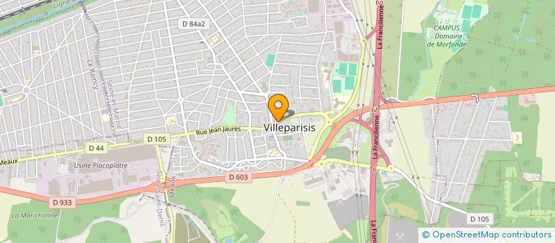 localisation de l'entreprise MADAME SAMIRA CHAHBOUNI  VILLEPARISIS