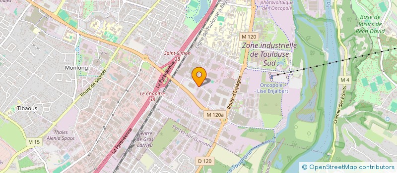 localisation de l'entreprise MADAME SAMIRA CHANNINE à TOULOUSE