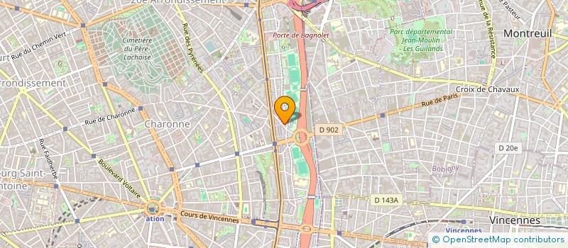 localisation de l'entreprise MADAME SAMIRA CHERFAOUI  PARIS