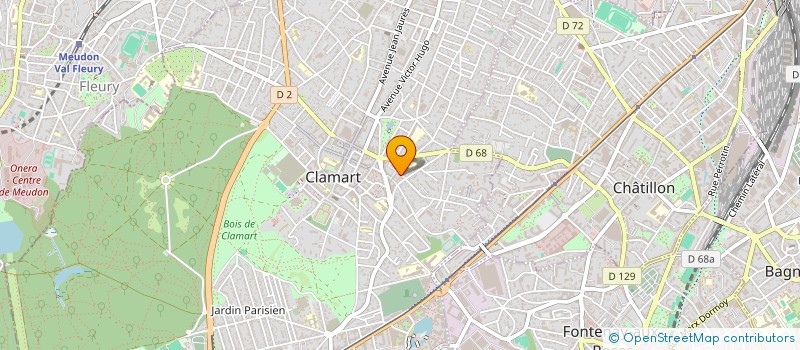 localisation de l'entreprise MADAME SAMIRA DAO à CLAMART