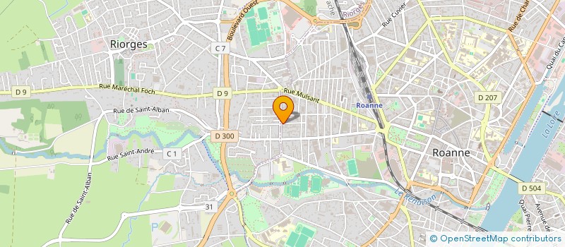 localisation de l'entreprise MADAME SAMIRA DEHAK à ROANNE
