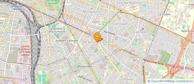 localisation de l'entreprise MADAME SAMIRA DIFALLAH  LYON