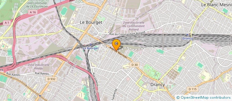 localisation de l'entreprise MADAME SAMIRA DJOGHLAL à DRANCY