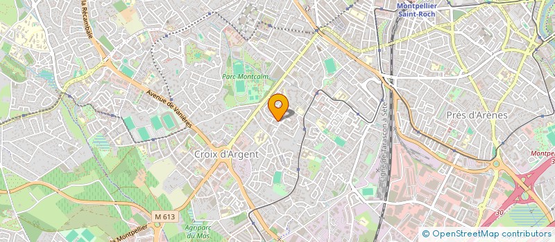 localisation de l'entreprise MADAME SAMIRA ECHCHAIB  MONTPELLIER