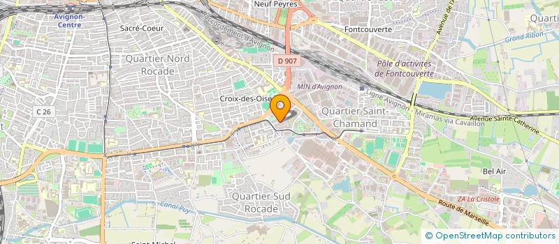 localisation de l'entreprise MADAME SAMIRA EL ARFAOUI à AVIGNON