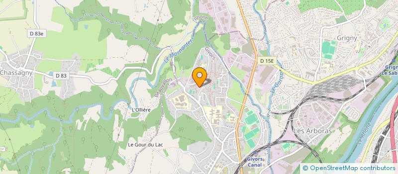 localisation de l'entreprise MADAME SAMIRA EL FANNICHE à GIVORS