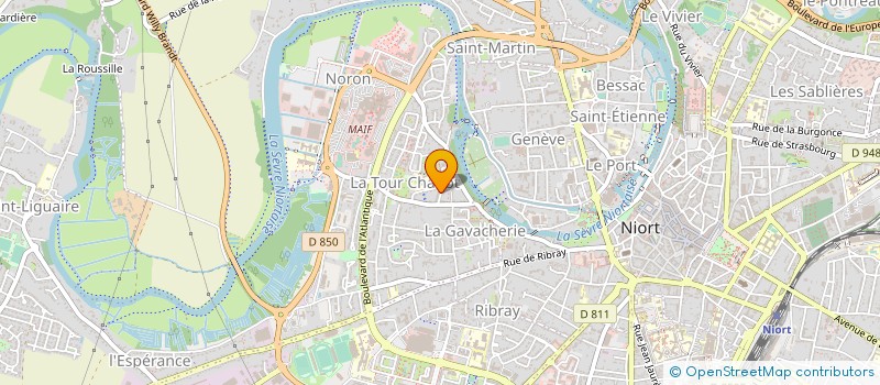 localisation de l'entreprise MADAME SAMIRA EL GARGATI  NIORT