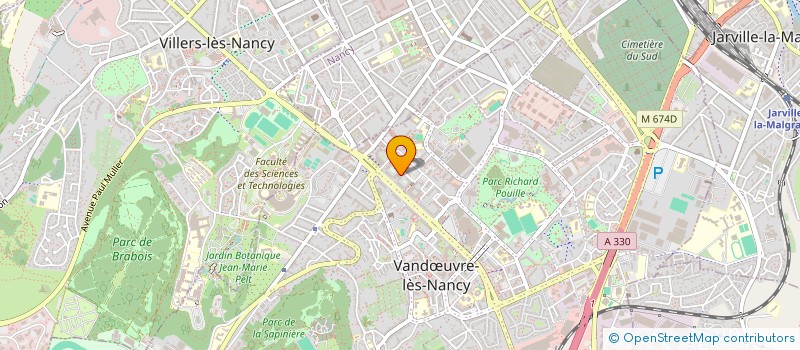 localisation de l'entreprise MADAME SAMIRA EL MAAZI  VANDUVRE-LES-NANCY