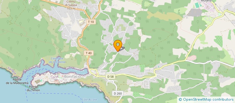localisation de l'entreprise MADAME SAMIRA EL QAZOULI  BONIFACIO