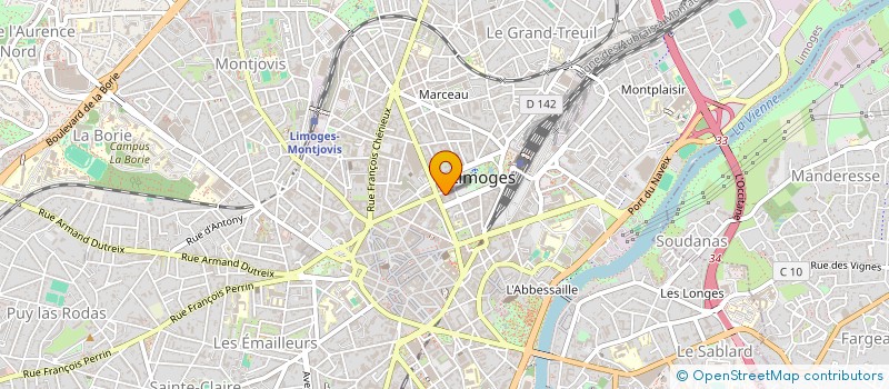 localisation de l'entreprise MADAME SAMIRA EL YAMANI à LIMOGES