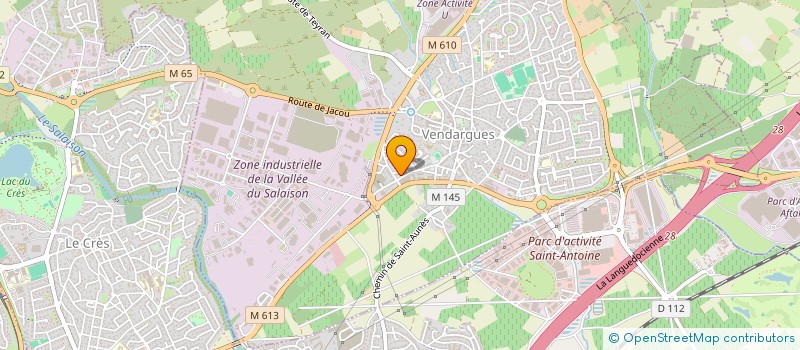 localisation de l'entreprise MADAME SAMIRA FARES à VENDARGUES