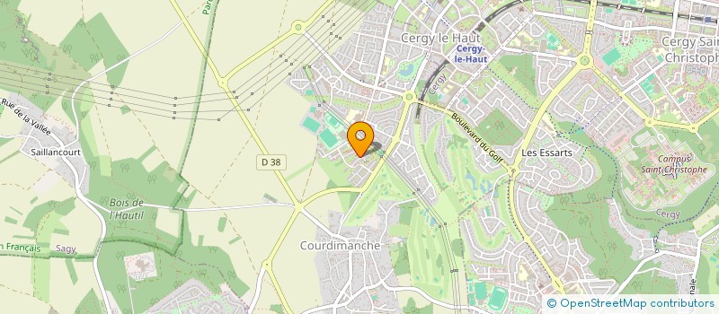 localisation de l'entreprise MADAME SAMIRA GOGOR  COURDIMANCHE