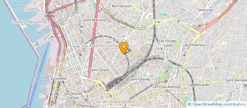 localisation de l'entreprise MADAME SAMIRA GUEDICHE à MARSEILLE