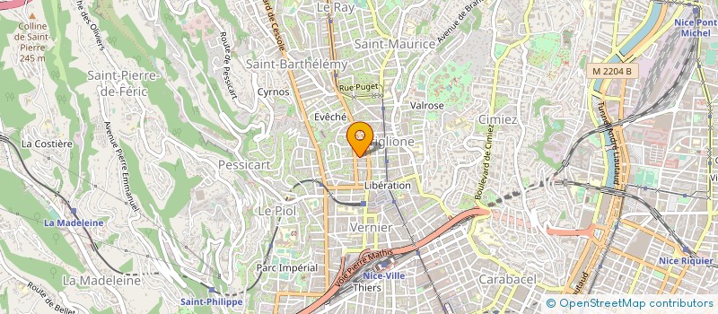 localisation de l'entreprise MADAME SAMIRA GUENDOUL à NICE