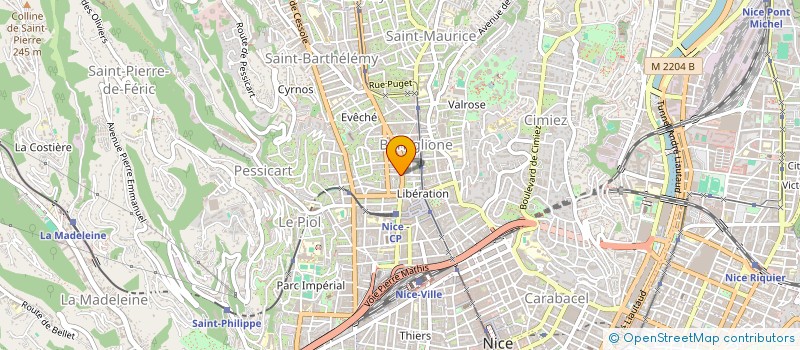localisation de l'entreprise MADAME SAMIRA HAIMOUNE à NICE