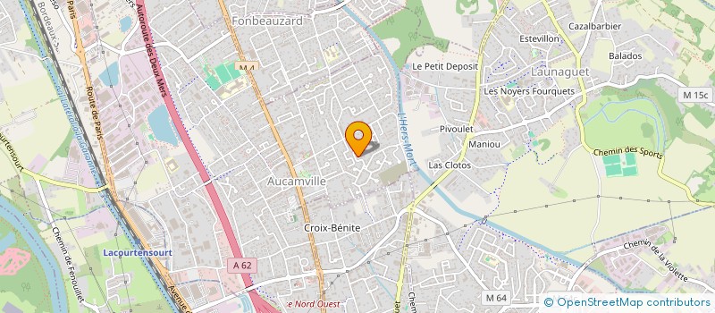 localisation de l'entreprise MADAME SAMIRA HASSAKOU à AUCAMVILLE