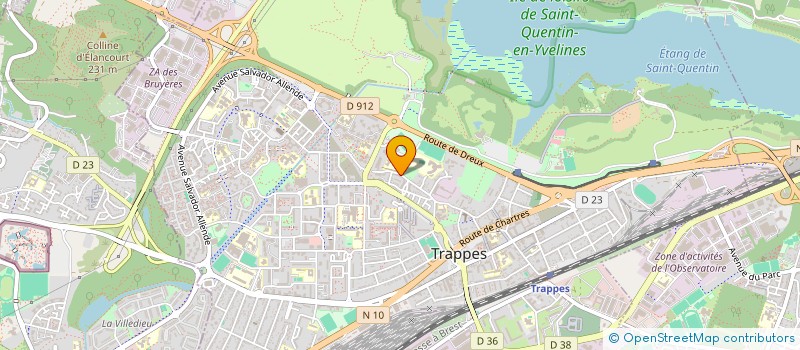 localisation de l'entreprise MADAME SAMIRA HNINI à TRAPPES