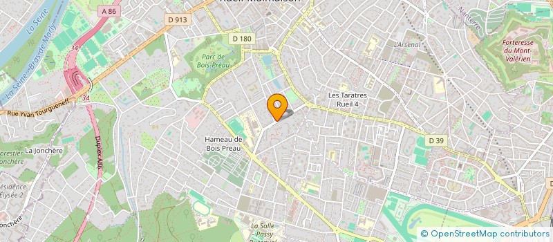 localisation de l'entreprise MADAME SAMIRA HOUTI à RUEIL-MALMAISON