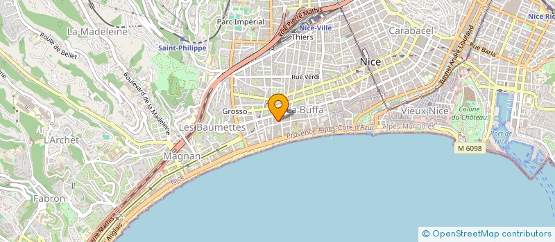 localisation de l'entreprise MADAME SAMIRA JABNOUNE à NICE