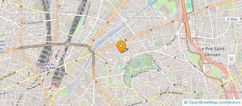 localisation de l'entreprise MADAME SAMIRA JANATI IDRISSI  PARIS