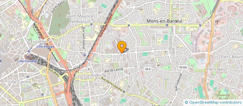 localisation de l'entreprise MADAME SAMIRA KAIDI  MONS-EN-BARUL