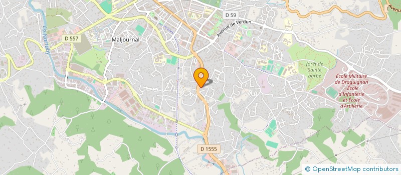 localisation de l'entreprise MADAME SAMIRA KAMNOUSS  DRAGUIGNAN