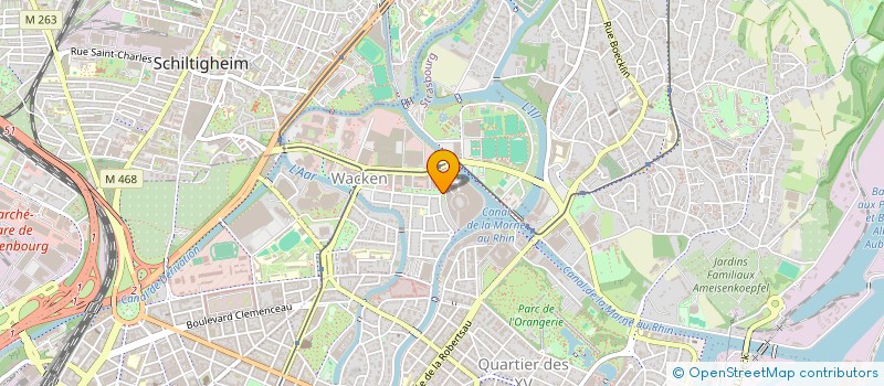 localisation de l'entreprise MADAME SAMIRA KHADRI à STRASBOURG