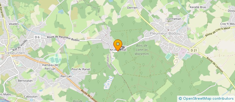 localisation de l'entreprise MADAME SAMIRA KHALIL  PLEUMEUR-BODOU