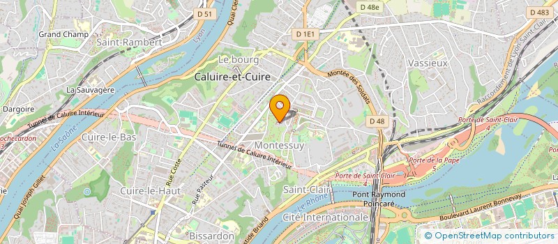localisation de l'entreprise MADAME SAMIRA LAHRACHE à CALUIRE-ET-CUIRE