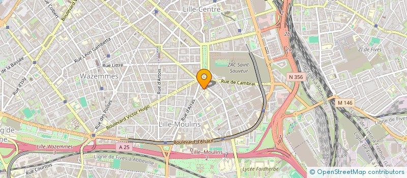 localisation de l'entreprise MADAME SAMIRA LAHRECHE  LILLE