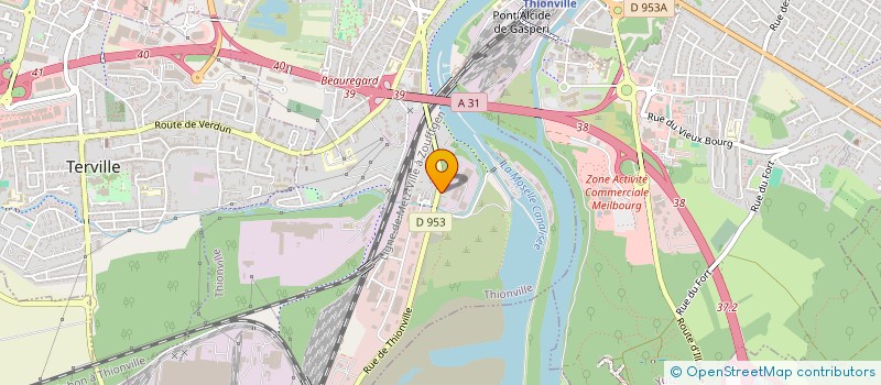 localisation de l'entreprise MADAME SAMIRA LECHEHEB  THIONVILLE