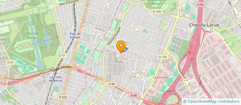 localisation de l'entreprise MADAME SAMIRA MAHCER  L'HAY-LES-ROSES