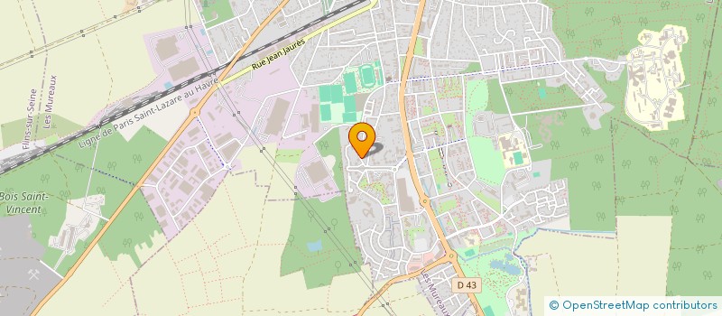 localisation de l'entreprise MADAME SAMIRA MANSOUR à LES MUREAUX