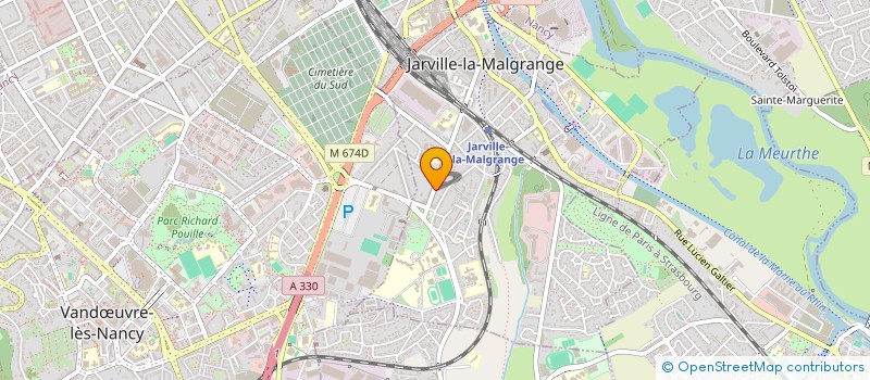 localisation de l'entreprise MADAME SAMIRA MEDJELET à JARVILLE-LA-MALGRANGE