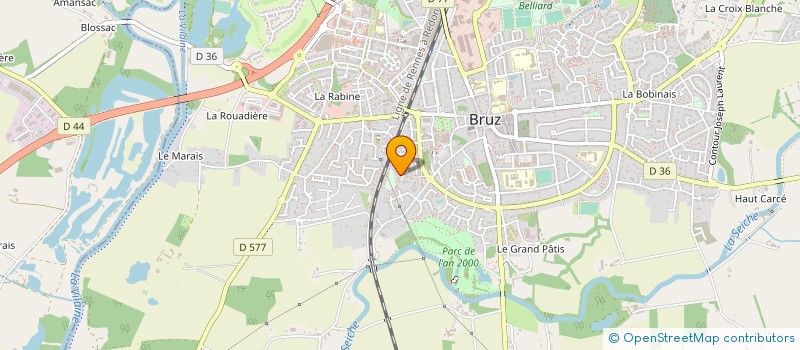 localisation de l'entreprise MADAME SAMIRA MESBAHI à RENNES