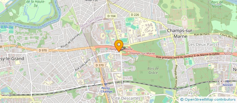 localisation de l'entreprise MADAME SAMIRA MIMOUNI à CHAMPS-SUR-MARNE