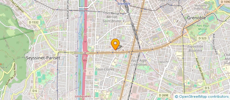 localisation de l'entreprise MADAME SAMIRA MOHAMMADKHANI à GRENOBLE