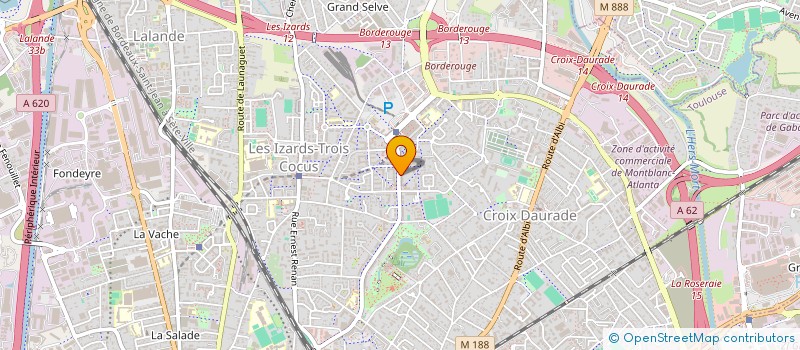localisation de l'entreprise MADAME SAMIRA MOTRANI à TOULOUSE