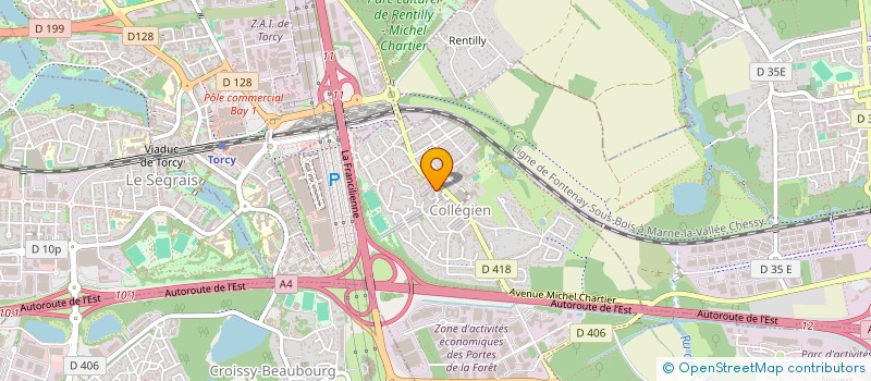 localisation de l'entreprise MADAME SAMIRA MOUNTASIR  COLLEGIEN