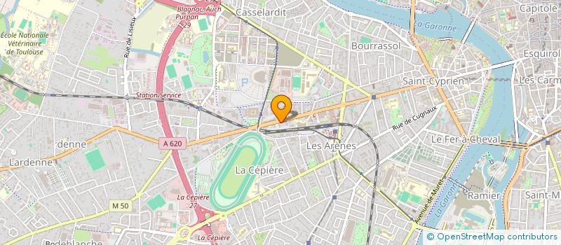 localisation de l'entreprise MADAME SAMIRA MOUSSAOUI à TOULOUSE