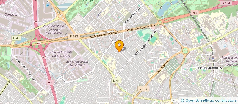 localisation de l'entreprise MADAME SAMIRA NAIMI à AULNAY-SOUS-BOIS