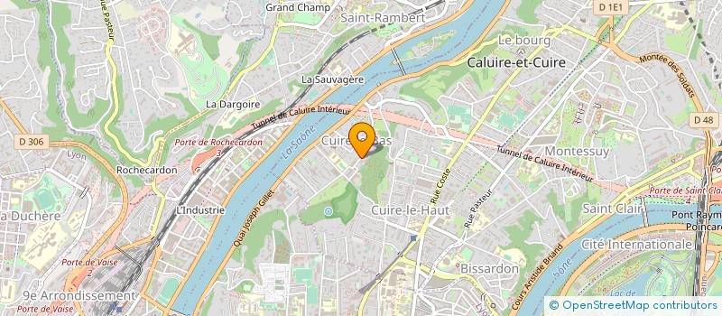 localisation de l'entreprise MADAME SAMIRA NEFISSI  CALUIRE ET CUIRE