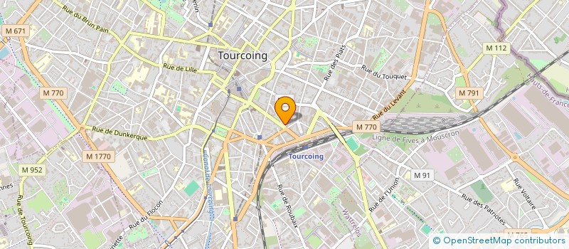 localisation de l'entreprise MADAME SAMIRA OUEDRAOGO  TOURCOING