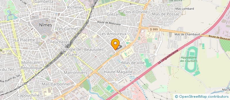 localisation de l'entreprise MADAME SAMIRA RAMDANE  NIMES